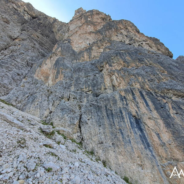 Via Malsiner-Moroder – Quarta Torre del Sella, Sella